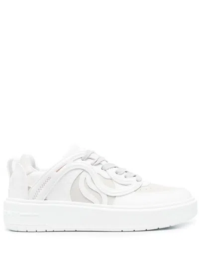 Shop Stella Mccartney S-wave 1 After Sporty Mat Shoes In White