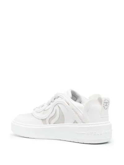 Shop Stella Mccartney S-wave 1 After Sporty Mat Shoes In White