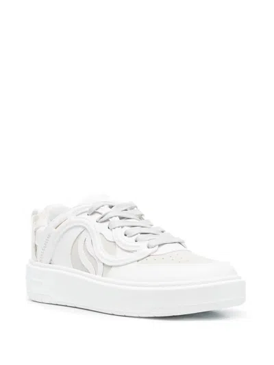 Shop Stella Mccartney S-wave 1 After Sporty Mat Shoes In White