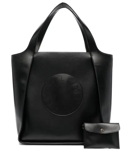 Shop Stella Mccartney Tote Alter Bags In Black
