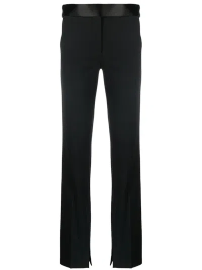 Shop Stella Mccartney Twill Trousers Clothing In Black