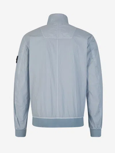 Shop Stone Island Bomber Technical Jacket In Blue