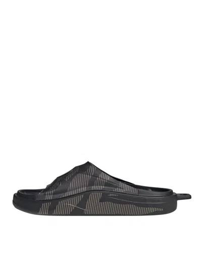 Shop Adidas By Stella Mccartney Sandals In Black