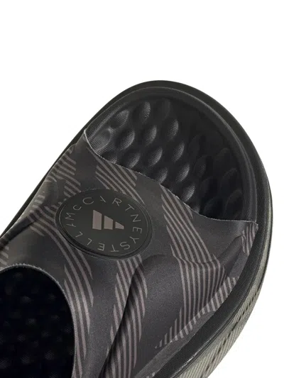 Shop Adidas By Stella Mccartney Sandals In Black