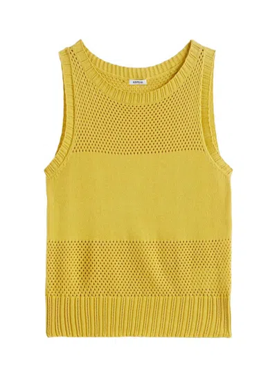 Shop Aspesi Sweaters Yellow