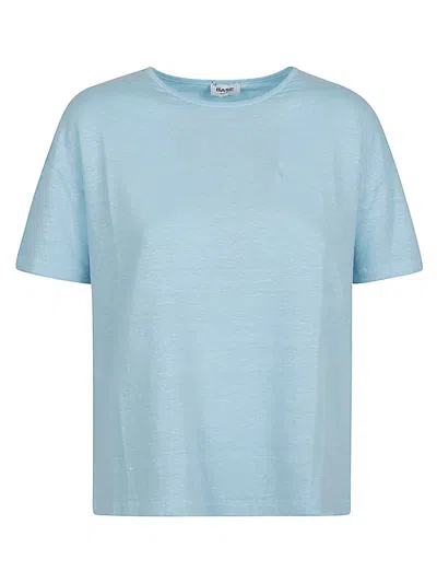 Shop Base Milano T-shirts & Tops In Clear Blue