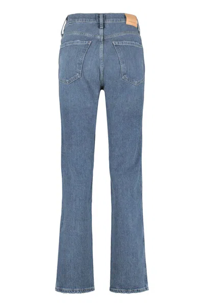 Shop Citizens Of Humanity Daphne Stovepipe Jeans In Denim