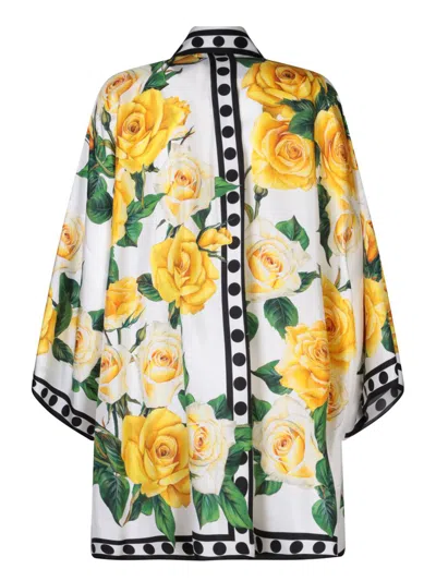 Shop Dolce & Gabbana Shirts In Yellow