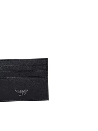Shop Emporio Armani Wallets In Black