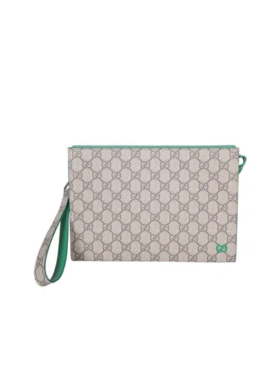 Shop Gucci Document Holders In Beige
