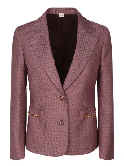 Shop Gucci Jackets In Pink