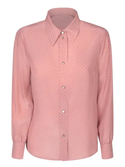 Shop Gucci Shirts In Pink