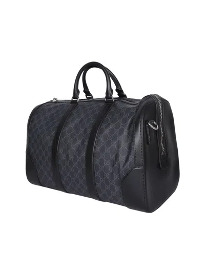 Shop Gucci Travel Bag In Black