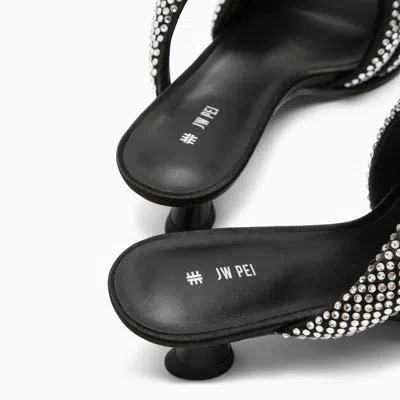 Shop Jw Pei Sandals In Black
