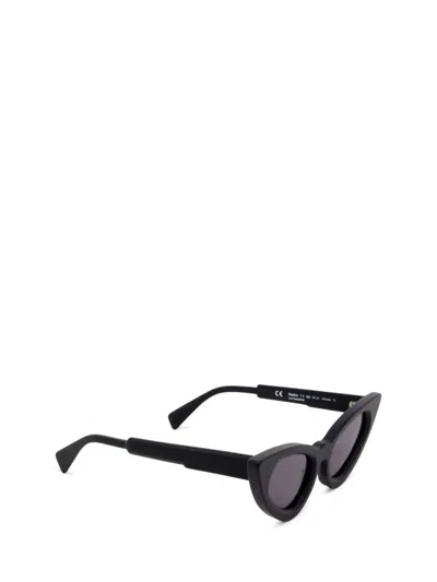 Shop Kuboraum Sunglasses In Black Matt