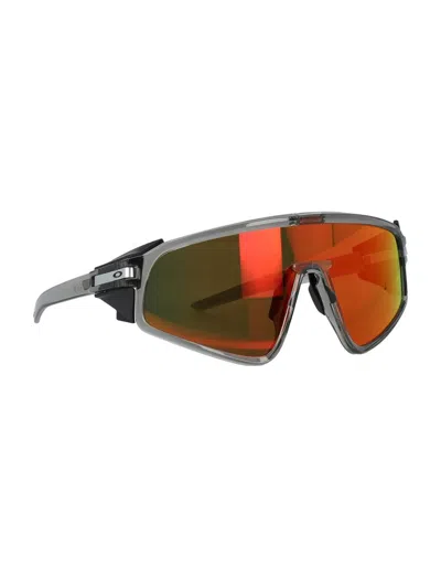 Shop Oakley Latch™ Panel Sunglasses In Grey Ink