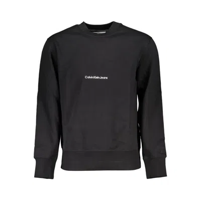 Shop Calvin Klein Black Cotton Sweater