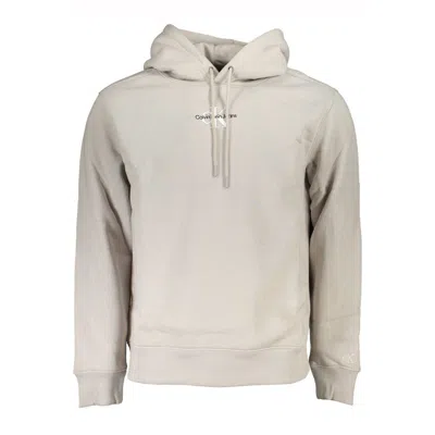 Shop Calvin Klein Gray Cotton Sweater