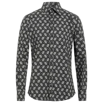 Shop Dolce & Gabbana Black Cotton Shirt