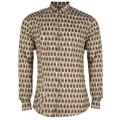 Shop Dolce & Gabbana Multicolor Cotton Shirt