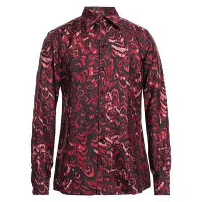 Shop Dolce & Gabbana Pink Silk Shirt