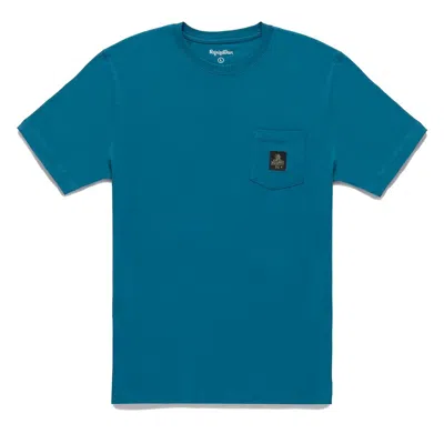 Shop Refrigiwear Light Blue Cotton T-shirt