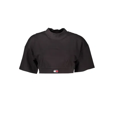 Shop Tommy Hilfiger Black Elastane Tops & T-shirt