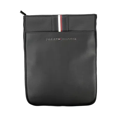 Shop Tommy Hilfiger Black Polyethylene Shoulder Bag