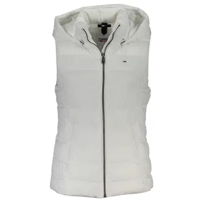 Shop Tommy Hilfiger White Polyester Jackets & Coat