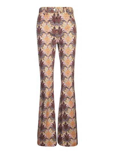 Shop Etro Jeans In Brown
