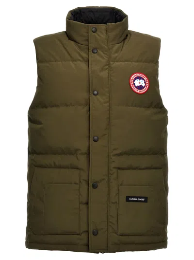 Shop Canada Goose Freestyle Gilet In Green