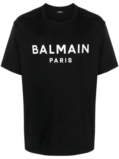 Shop Balmain T-shirts & Tops In Black