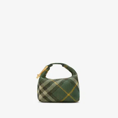 Shop Burberry Handbags In Green