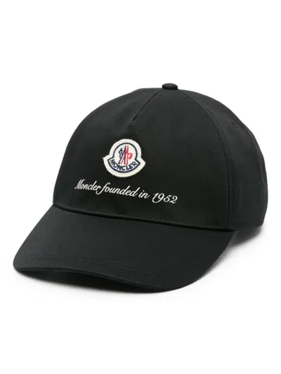 Shop Moncler Caps & Hats In White