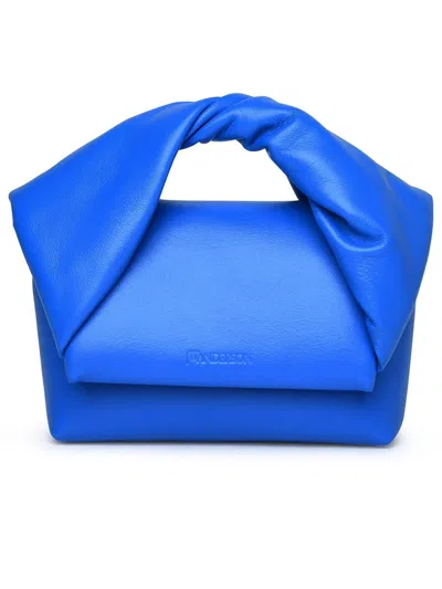 Shop Jw Anderson J.w. Anderson Small Twister Tote Bag In Blue