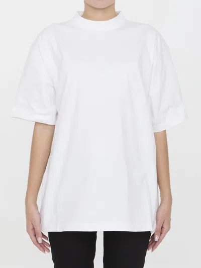 Shop Balenciaga Hand-drawn T-shirt In White