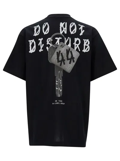 Shop M44 Label Group 44 Label Group T-shirts And Polos In Black