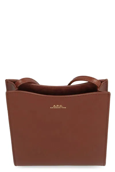 Shop Apc A.p.c. "jamie" Crossbody Bag In Brown