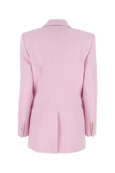 Shop Alexander Mcqueen Jackets And Vests In Pink