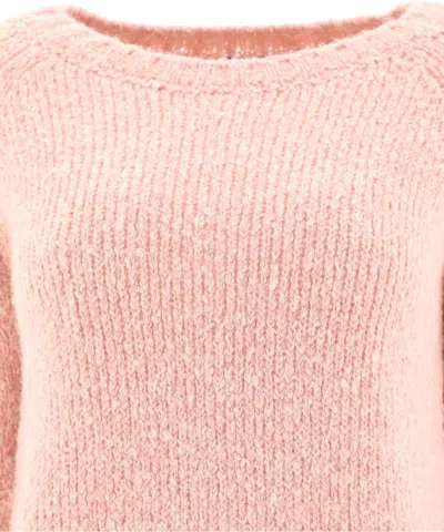 Shop Aspesi Alpaca Blend Sweater In Pink