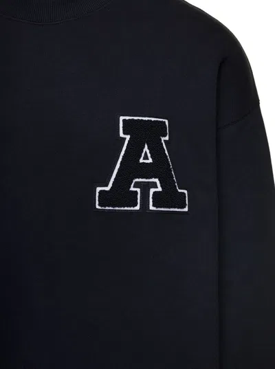 Shop Axel Arigato Sweatshirt  "team" In Black