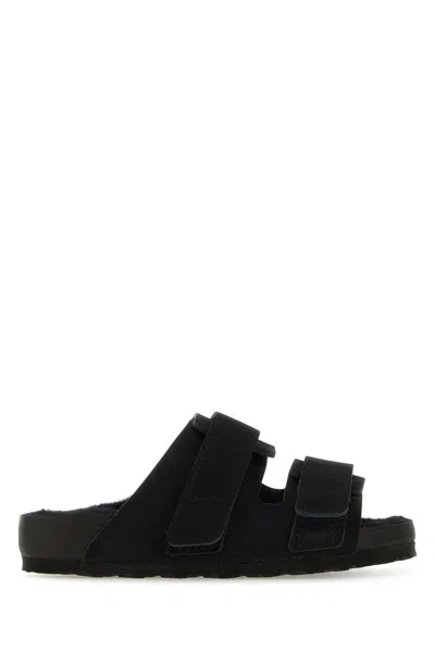 Shop Birkenstock Slippers In Black