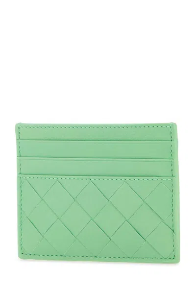 Shop Bottega Veneta Wallets In Sirengold