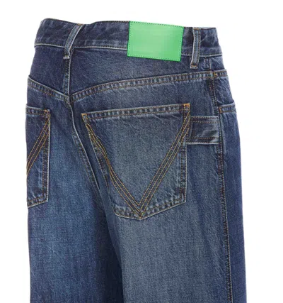 Shop Bottega Veneta Wide-leg Jeans In Denim