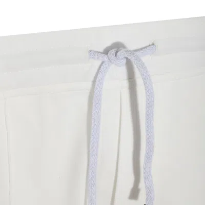 Shop Brunello Cucinelli Cotton Sweapants In White