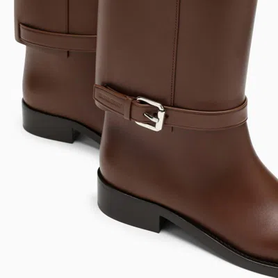 Shop Burberry Boots In Brown