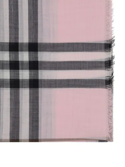 Shop Burberry Scarves And Foulards In Checked