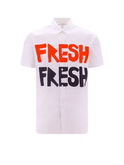 Shop Comme Des Garçons Brett Westfall Shirt In White