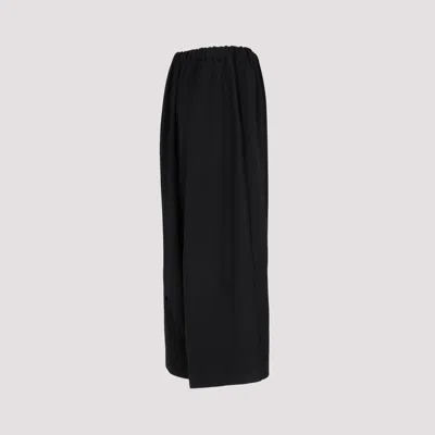 Shop Comme Des Garçons Wide Leg Pants Clothing In Black