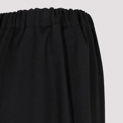 Shop Comme Des Garçons Wide Leg Pants Clothing In Black